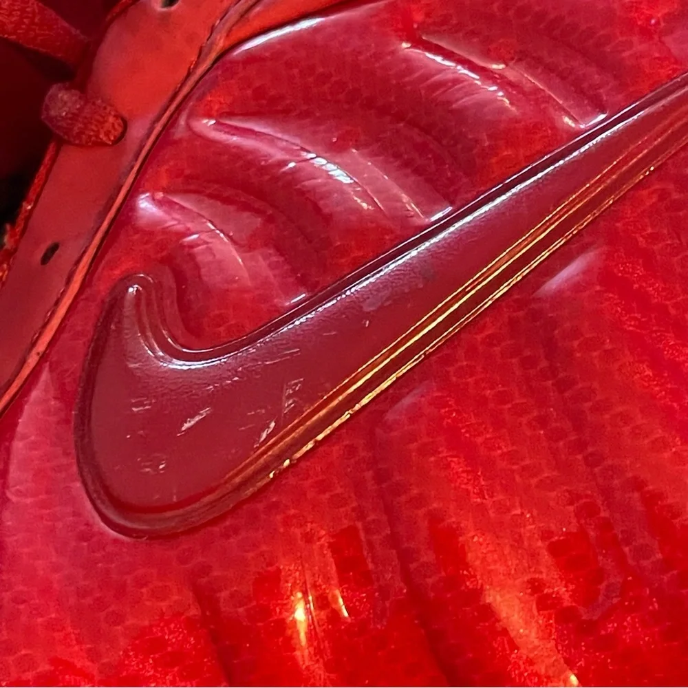 Nike Men’s Air Foamposite Pro - SZ 9.5 - Red Basketball Shoes Sneakers - Picture 16 of 16